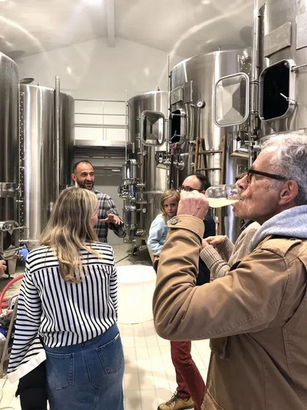Une Américaine dans nos vignes vinification naturelle